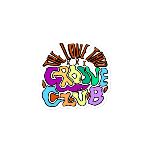 Love Theo Groove Club (Bubble-free stickers)