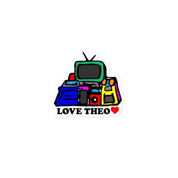 Colored Radio (Bubble-free stickers)