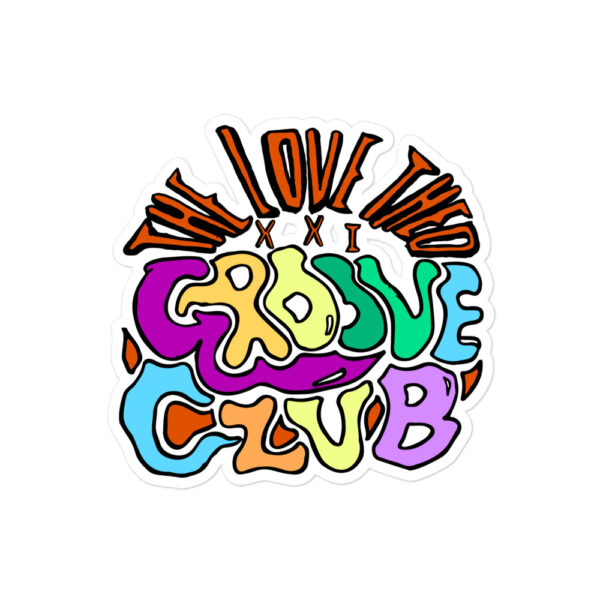 Love Theo Groove Club (Bubble-free stickers) - Image 2