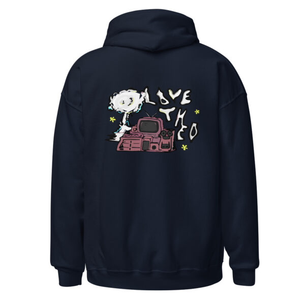 Love Theo Broken Radio (Unisex Hoodie) - Image 6