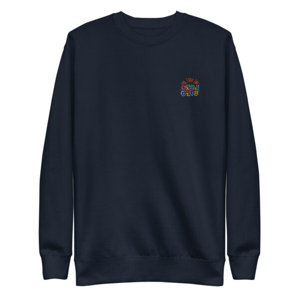 Groove Club (Unisex Premium Crewneck Sweatshirt) - Image 3