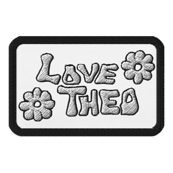 Love Theo (Embroidered patch)