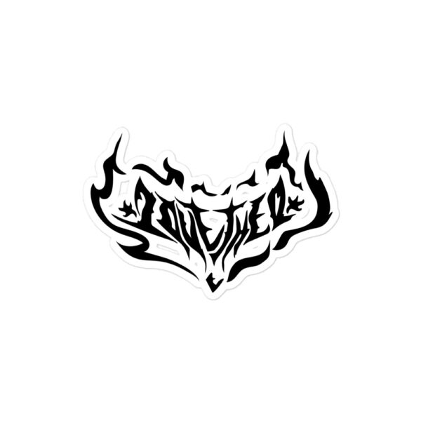 Love Theo Metal Flame (Bubble-free stickers) - Image 2