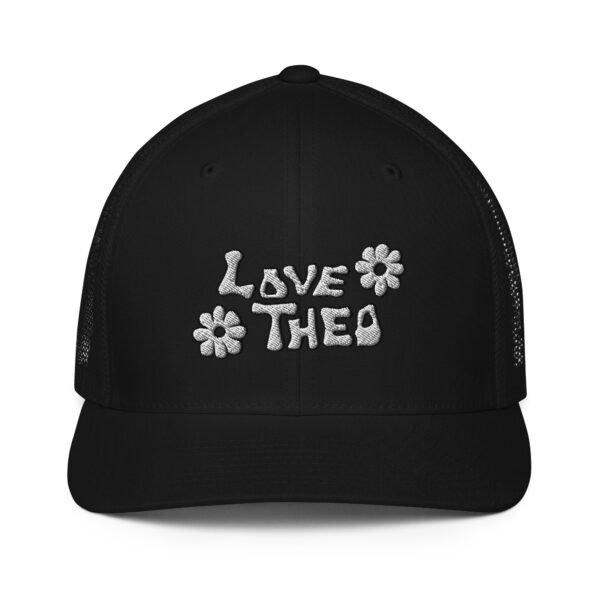 Love Theo Classic Logo Closed-back trucker cap "Embroidered" - Image 2