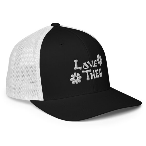 Love Theo Classic Logo Closed-back trucker cap "Embroidered" - Image 6