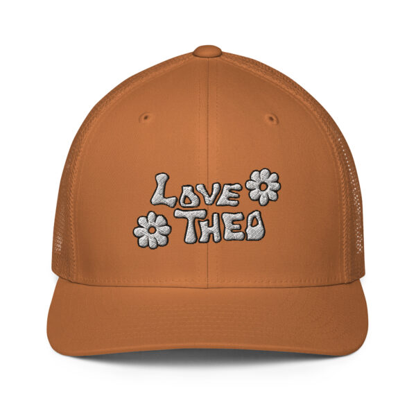 Love Theo Classic Logo Closed-back trucker cap "Embroidered" - Image 16