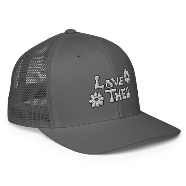 Love Theo Classic Logo Closed-back trucker cap "Embroidered" - Image 15
