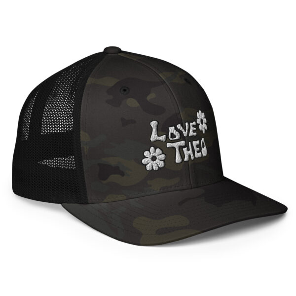 Love Theo Classic Logo Closed-back trucker cap "Embroidered" - Image 9
