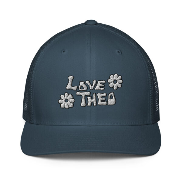 Love Theo Classic Logo Closed-back trucker cap "Embroidered" - Image 10