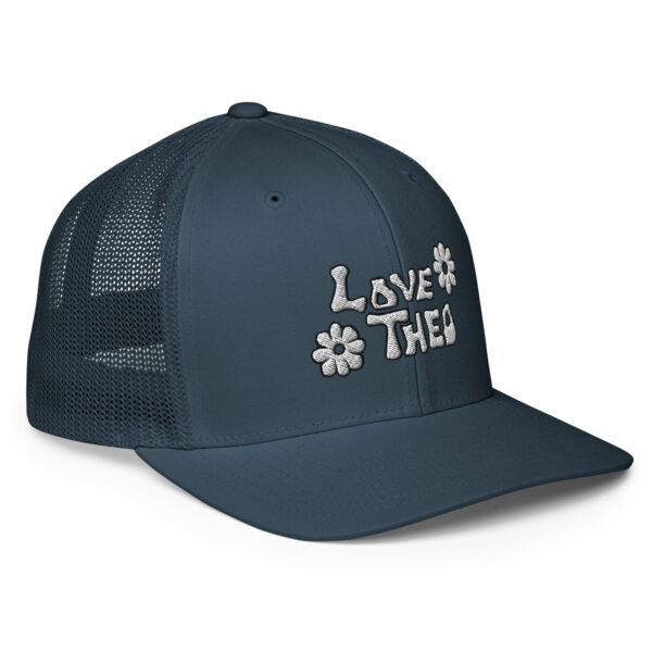 Love Theo Classic Logo Closed-back trucker cap "Embroidered" - Image 12