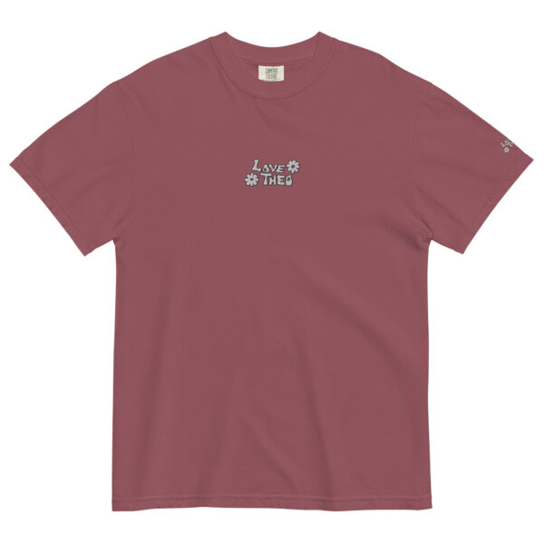 Unisex garment-dyed heavyweight t-shirt - Image 10