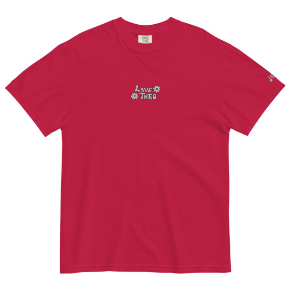 Unisex garment-dyed heavyweight t-shirt - Image 4