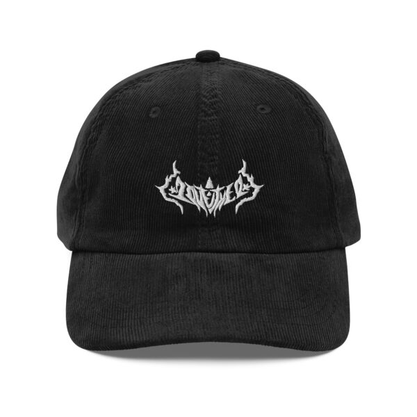 Love Theo Metal Vintage corduroy cap "Embroidered" - Image 2