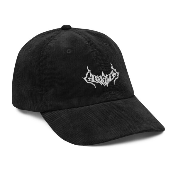 Love Theo Metal Vintage corduroy cap "Embroidered"