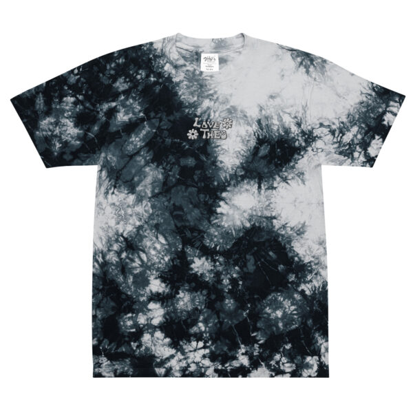Love Theo Classic Logo - Oversized tie-dye t-shirt (Embroidered) - Image 5